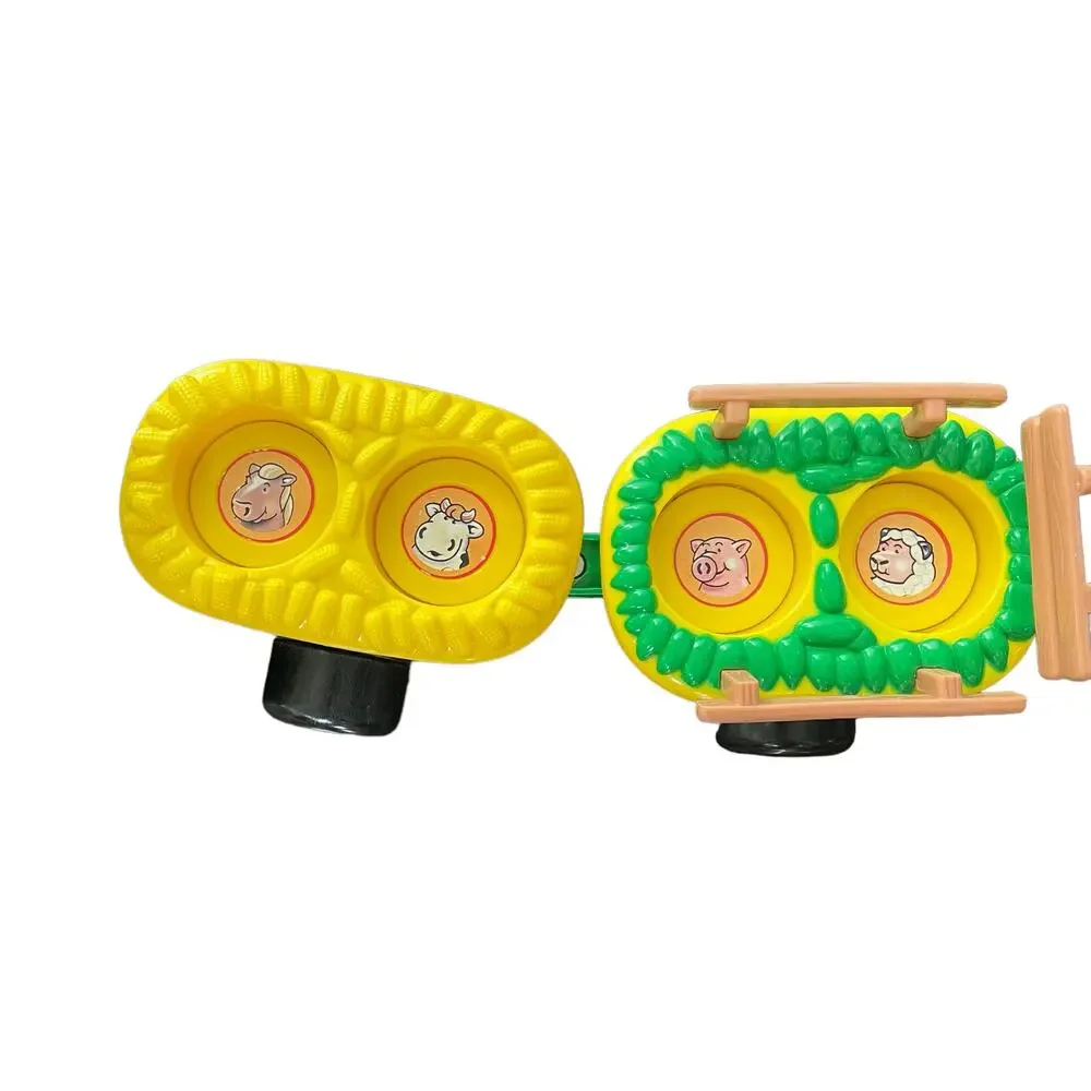 John Deere Little People Tractor Wagon Set ERTL NO Sound Farm Toy 34908 Hay Ride